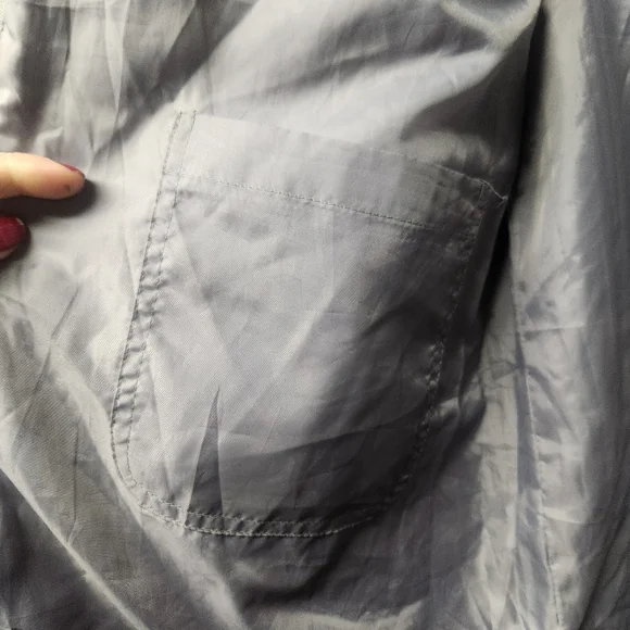 SUPER WARM Vintage faux fur Hooded Winter Coat Wide Sleeves- Snowflake ❄️ design - Picture 5 of 8